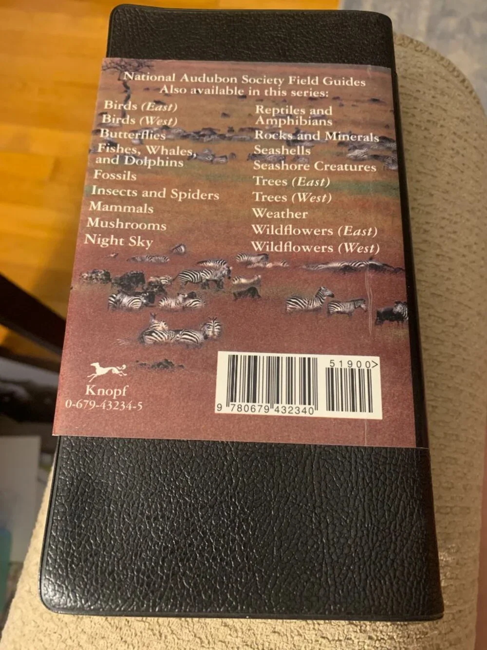 National Audubon Society Field Guide to African Wildlife 1995 Paperback